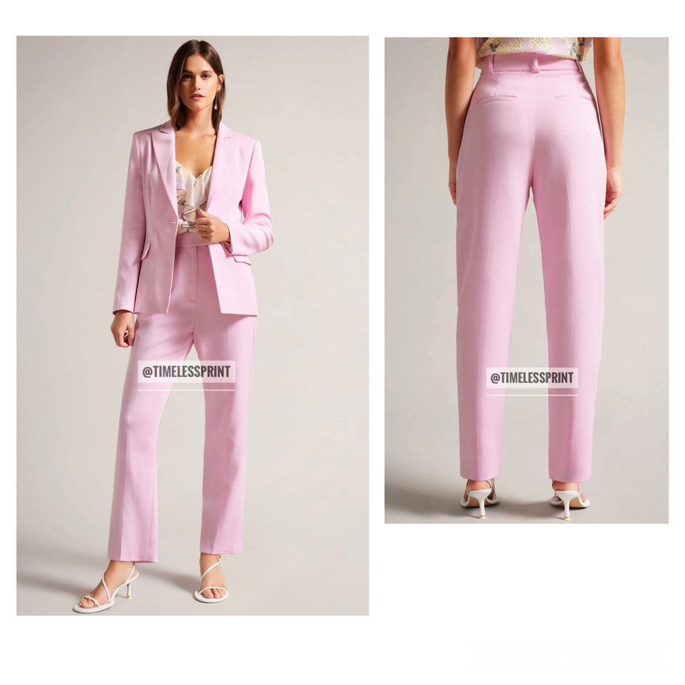 Ted Baker Myyiat Lilac Women Slim Suit Trousers